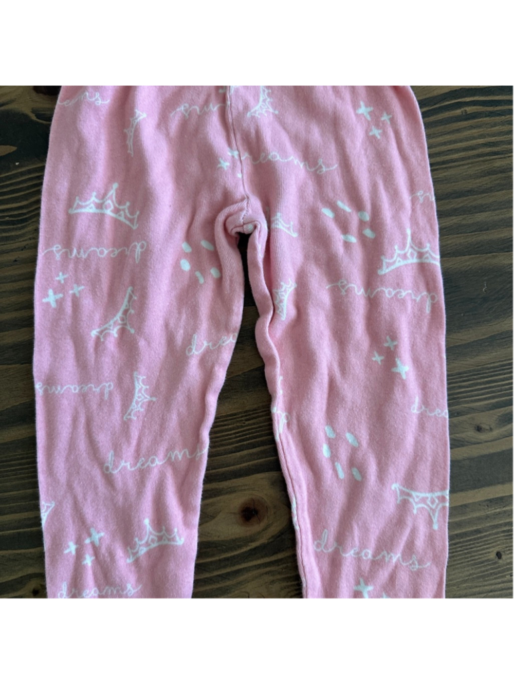 Disney Princess Pajama Set Girls 3T Pink Cinderella Belle Tiana Cotton - Picture 5 of 7